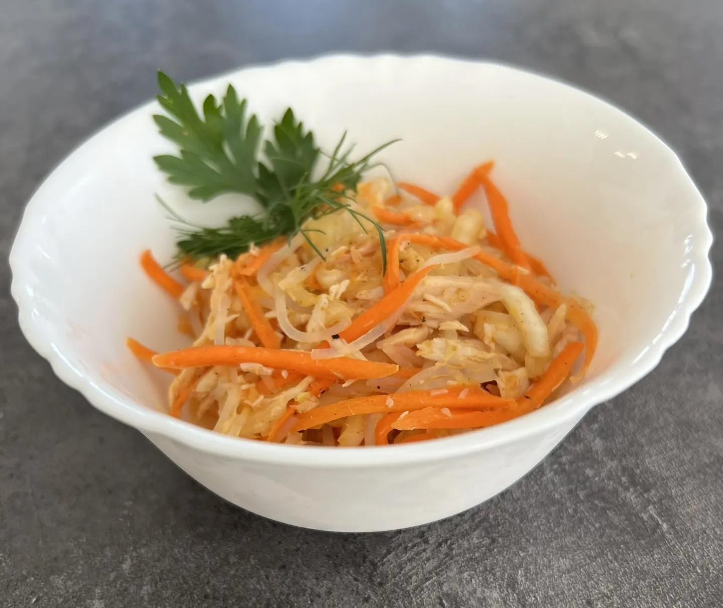 Фунчоза с овощами