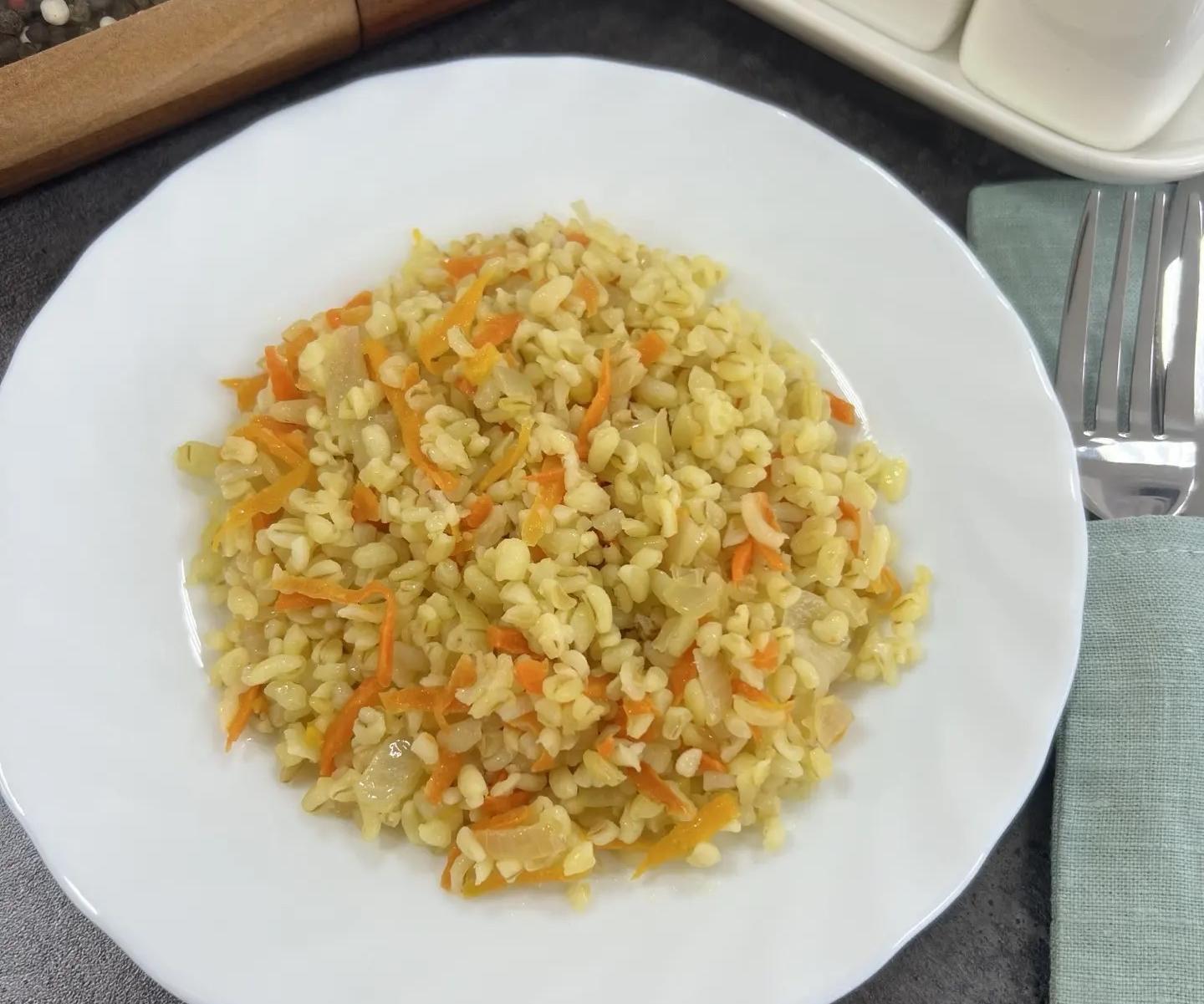 Булгур с овощами