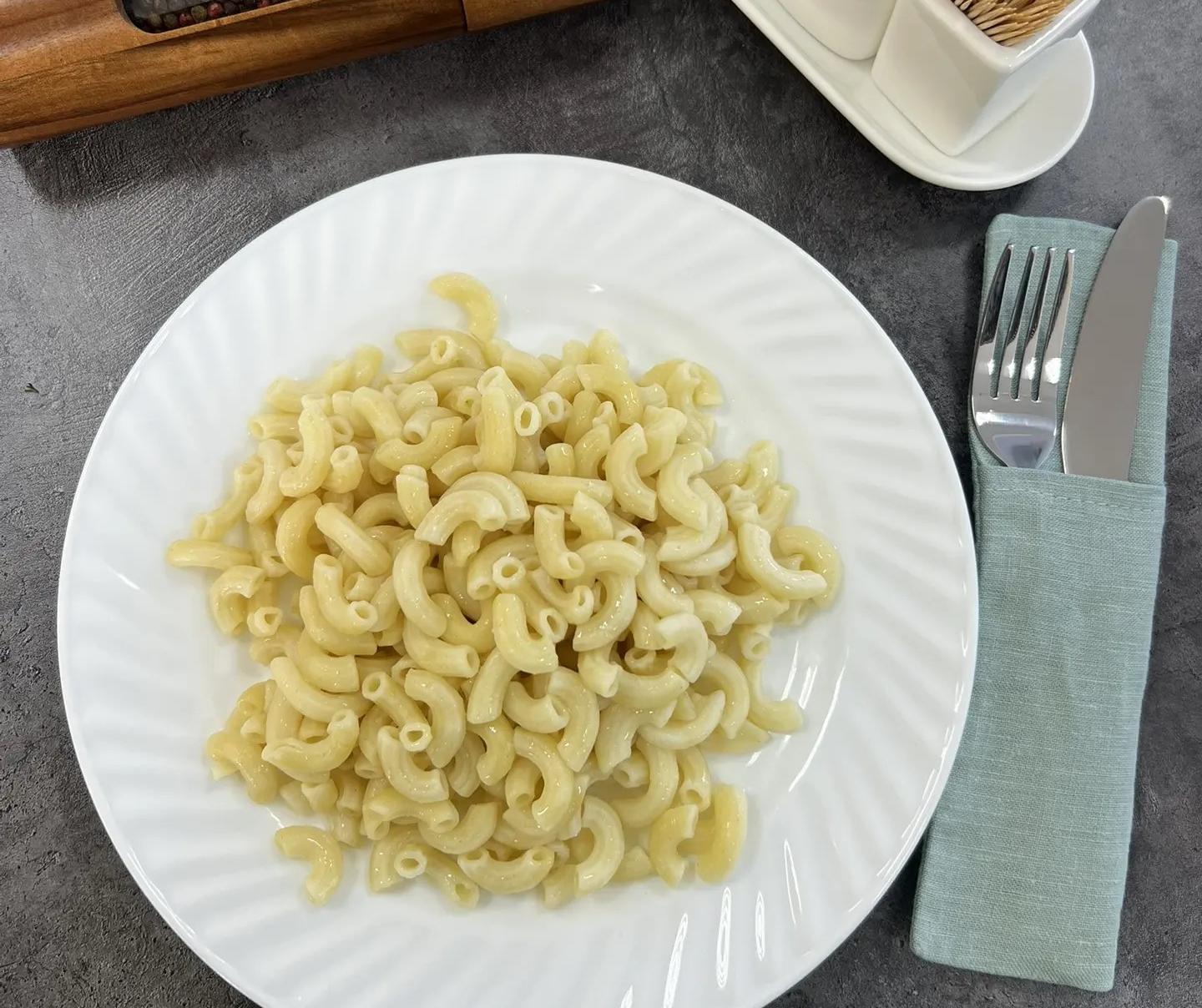Макароны отварные